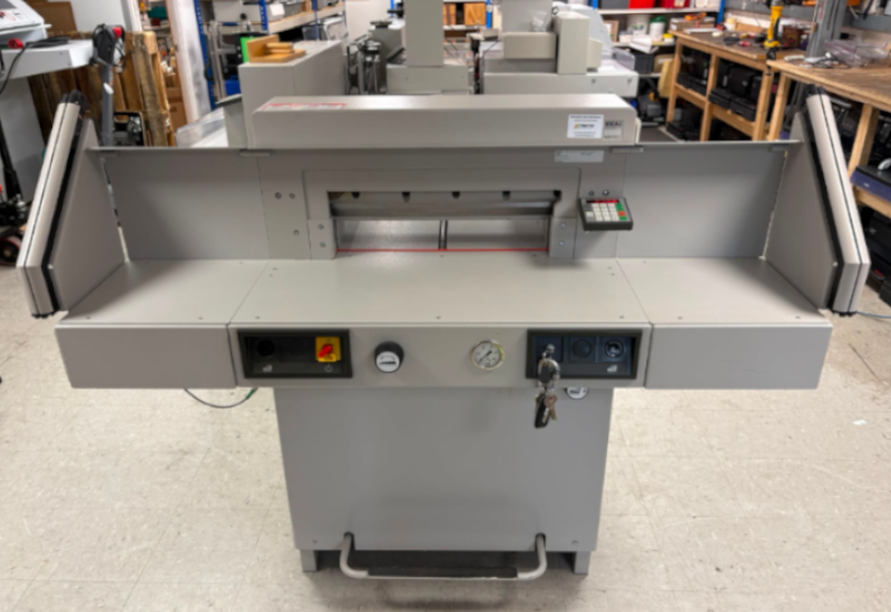 Ideal-5222-guillotine | Printex Finishing Services Berkshire